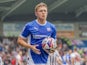 James Berry of Chesterfield during his side's match against Grimsby Town, on September 7, 2024