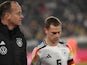 Germany's Joshua Kimmich walks off with an injury on November 16, 2024