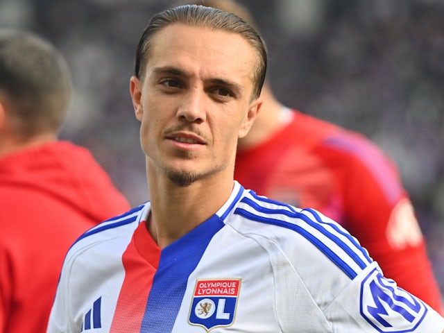 Lyon's Maxence Caqueret pictured on September 29, 2024