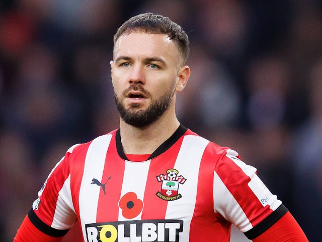 Southampton's Adam Armstrong pictured on November 9, 2024