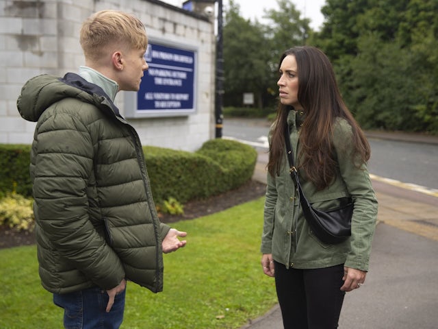 Max and Shona on Coronation Street on December 4, 2024