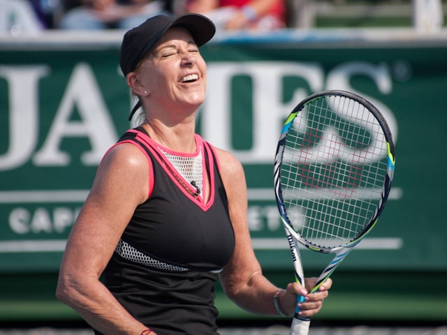 Chris Evert pictured in 2016