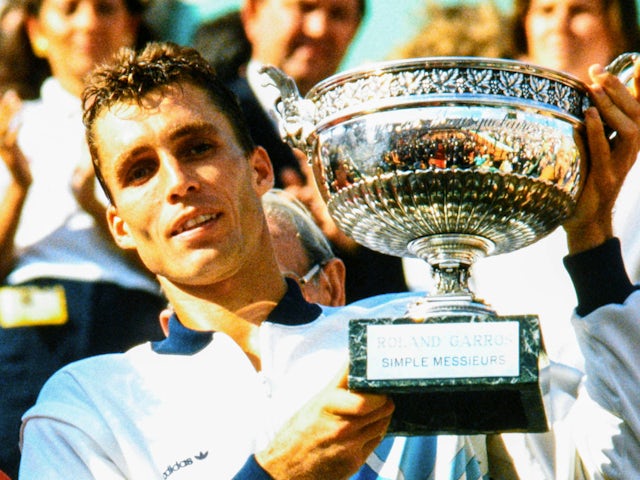 Ivan Lendl pictured in 1986