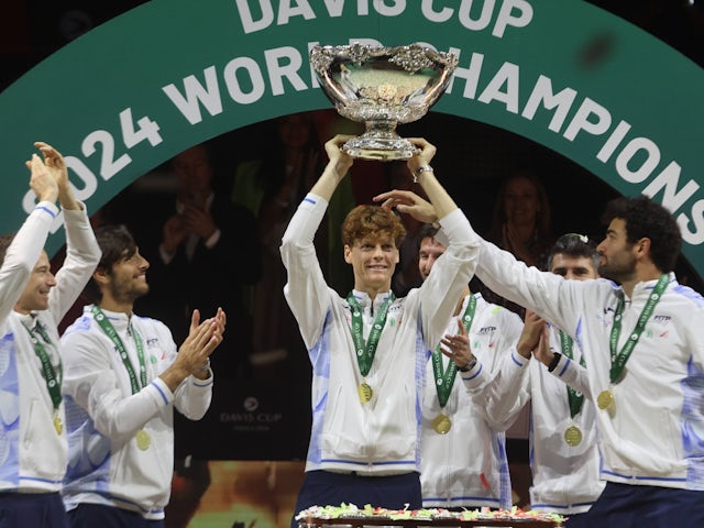 Italian lightning strikes twice as record-breaker Sinner seals Davis Cup glory