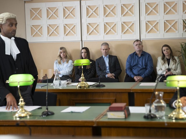 The court on Coronation Street on December 2, 2024