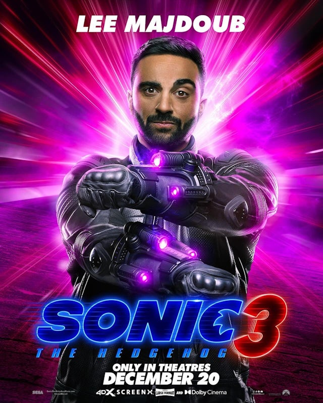 Lee Majdoub as Agent Stone in Sonic 3