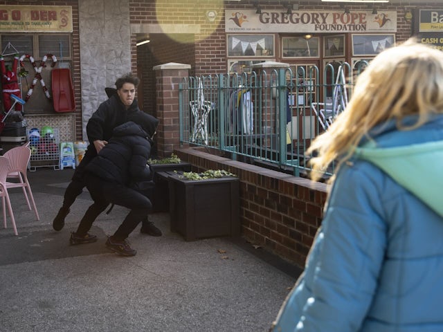 Mason on Coronation Street on December 13, 2024