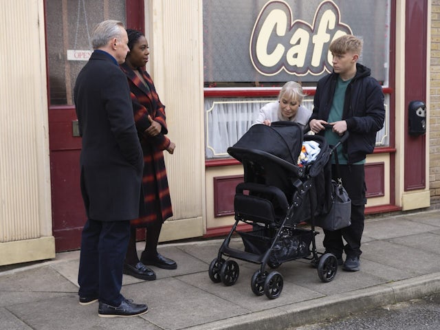 Dee-Dee and Max on Coronation Street on December 11, 2024