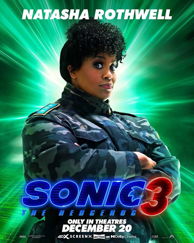 Natasha Rothwell as Rachel in Sonic 3