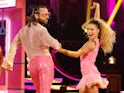 Pete Wicks and Jowita Przystal on Strictly Come Dancing on November 16, 2024