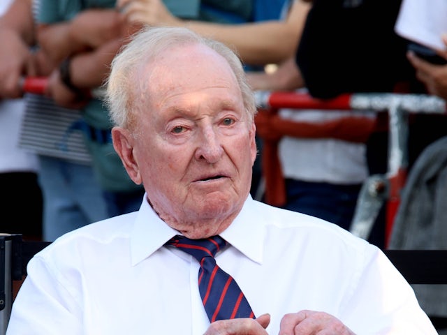 Rod Laver pictured on September 18, 2024