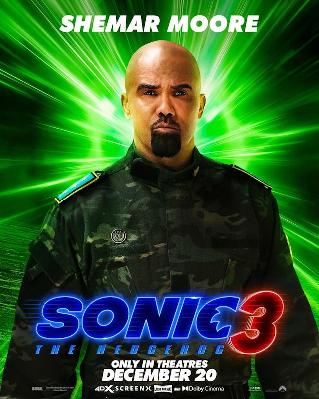 Shemar Moore as Randall Handel in Sonic 3