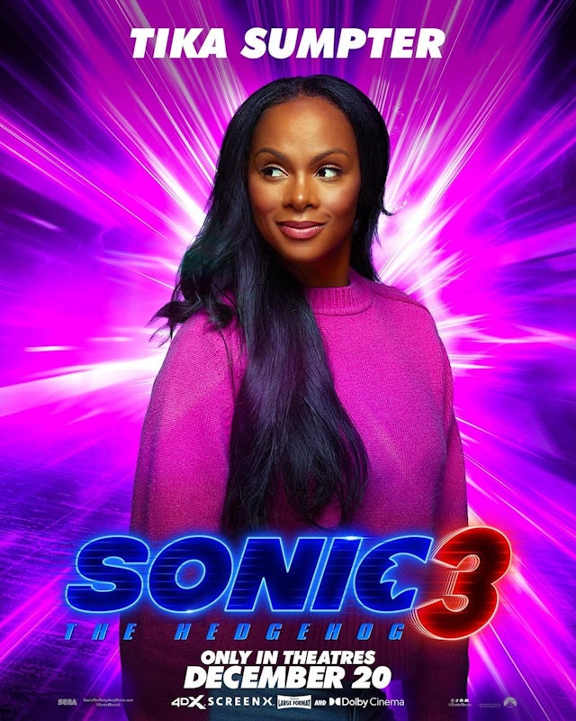 Tika Sumpter as Maddie Wachowski in Sonic 3