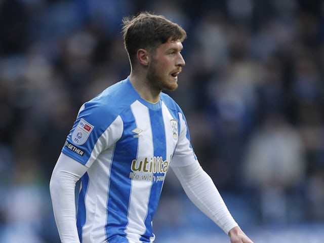 Huddersfield Town's Ben Wiles on March 29, 2024