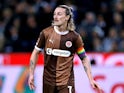 Jackson Irvine of St Pauli during his side's match against Borussia Monchengladbach, on November 24, 2024