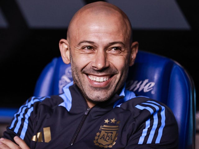 Argentina Under-23 head coach Javier Mascherano head coach on March 25, 2024