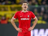 Maximilian Eggestein of Freiburg during his side's match against Borussia Dortmund, on November 23, 2024