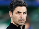 Arsenal manager Mikel Arteta pictured on November 26, 2024