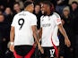 Fulham's Alex Iwobi celebrates scoring against Brighton & Hove Albion on December 5, 2024