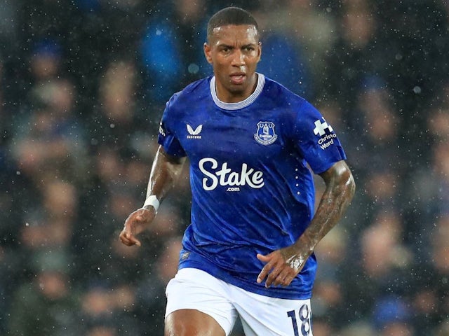 Ashley Young for Everton on December 4, 2024