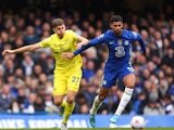 Chelsea's Ruben Loftus-Cheek and Brentford's Vitaly Janelt on April 2, 2022