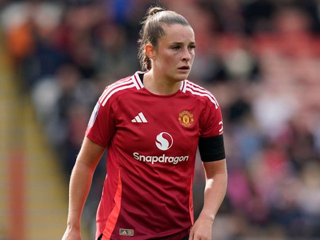 Manchester United Women's Ella Toone on October 13, 2024