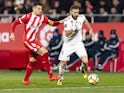 Karim Benzema in action for Real Madrid against Girona on January 31, 2019