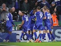 Leicester City celebrate on December 8, 2024