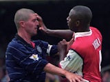 Roy Keane and Patrick Vieira clash in 2000