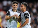 Pepelu of Valencia CF celebrates a goal on December 7, 2024