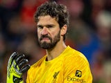 Liverpool's Alisson Becker pictured on December 10, 2024