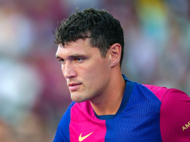 Barcelona's Andreas Christensen on August 12, 2024