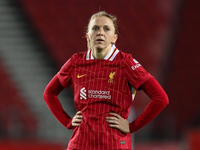 Liverpool Women's Ceri Holland on December 11, 2024