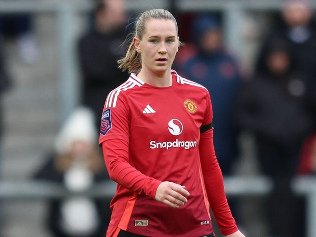 Manchester United Women's Elisabeth Terland on December 8, 2024