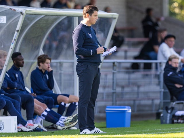 Koninklijke HFC head coach Gertjan Tamerus during his side's match against Spakenburg, on October 5, 2024