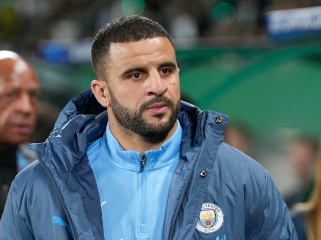 Manchester City's Kyle Walker on November 5, 2024