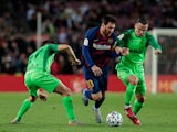 Lionel Messi in action for Barcelona against Leganes on January 30, 2020