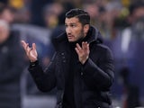 Borussia Dortmund boss Nuri Sahin during his side's Champions League match against Barcelona, on December 11, 2024