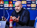 Manager of PSV Eindhoven Peter Bosz after his side's UEFA Champions League defeat against Brest, on December 10, 2024