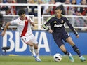 Cristiano Ronaldo in action for Real Madrid against Rayo Vallecano on September 24, 2012