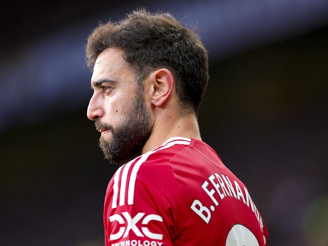 Manchester United captain Bruno Fernandes on December 22, 2024