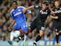 Chelsea's Salomon Kalou and Fulham's Zdenek Grygera in 2011