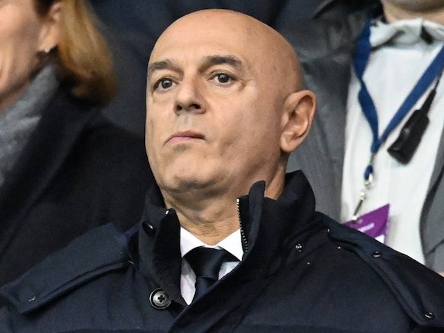 Tottenham Hotspur chairman Daniel Levy on December 15, 2024