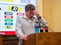 VfL Bochum manager Dieter Hecking in a press conference, on December 14, 2024