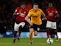 Wolverhampton Wanderers' Diogo Jota and Manchester United's Fred on April 2, 2019