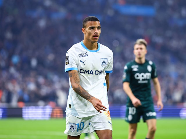 Mason Greenwood in action for Marseille on December 1, 2024