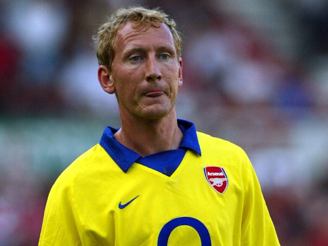 Ray Parlour in action for Arsenal on August 24, 2003