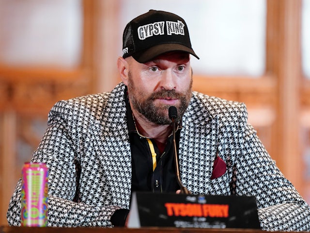 Tyson Fury in October 2024.