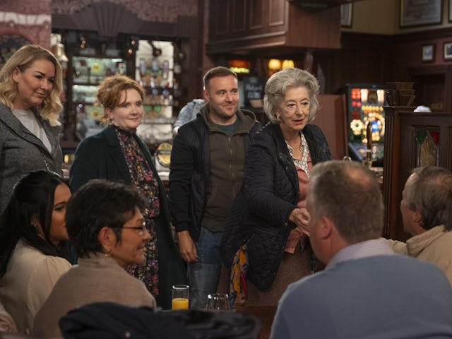 Evelyn on Coronation Street on January 10, 2025