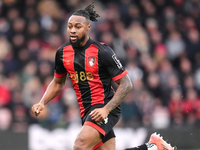 Bournemouth's Antoine Semenyo during his side's Premier League match against Crystal Palace, on December 26, 2024